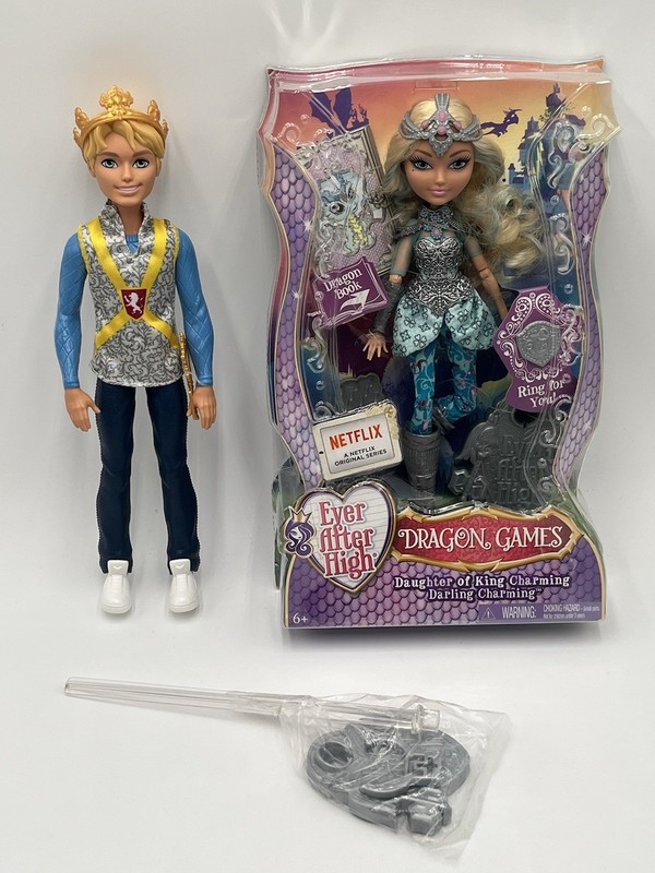 Ever After High First Chapter Daring & BNIB Dragon Games Darling Charming RARE