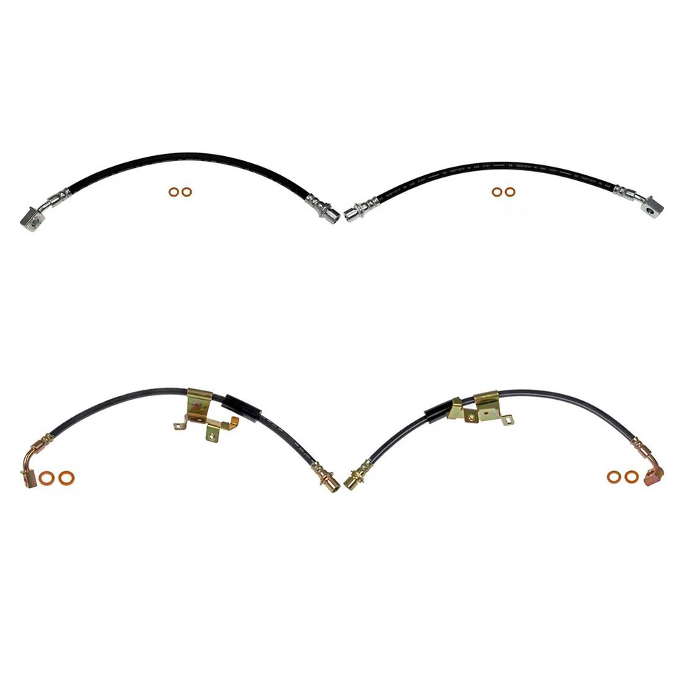 Manguera de freno delantera trasera hidráulica para Chevrolet Avalanche 2008 4X Dorman_ Foto 2 de 4