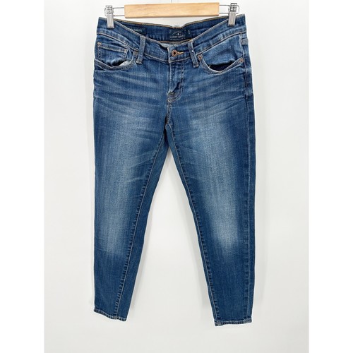 Lucky Brand Jeans Women 0/25 Blue Sienna Cigarette Dark Wash Denim Skinny - Imagen 8 de 8