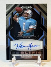 Warren Moon Cards, Rookie Cards and Autographed Memorabilia Guide 10