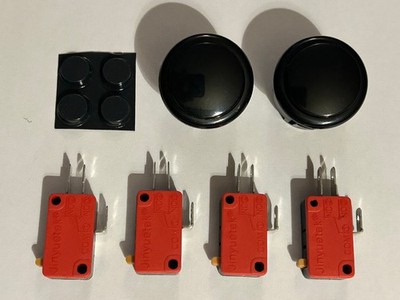 COMPETITION PRO Joystick 4 x Mikroschalter 2 x Feuertaster Schwarz  4  Gummifüße