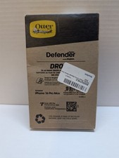 OtterBox Defender Series For iPhone 16 Pro Max, MagSafe, Black Case, No Holster
