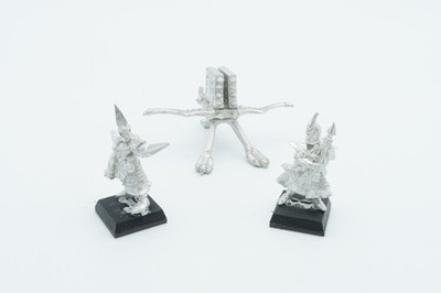 Warhammer Fantasy Battle Dunkelelfen Repeater Bolzenwerfer Metall Miniatur