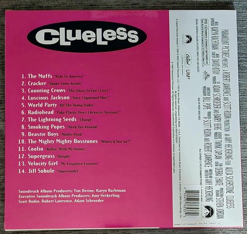 Clueless • OST • Hot Pink Vinyl • 30th Anniversary • Limited Edition - Picture 2 of 4