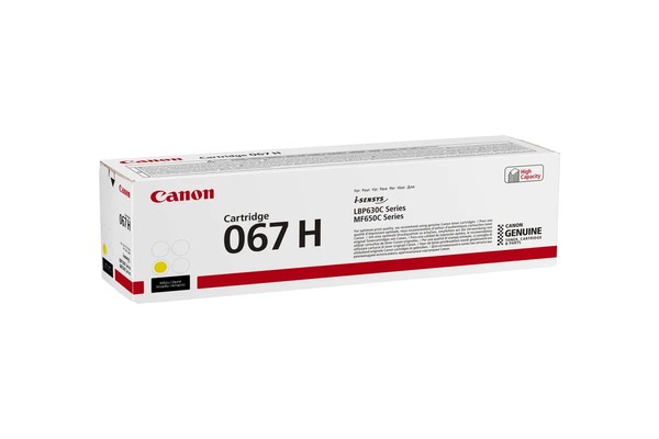 Canon 067H / 5103C002 Toner Gelb-image