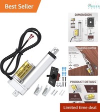 12V Waterproof Linear Actuator 4 Inch 220lbs Speed 14mm/s Heavy Duty