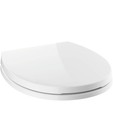 Delta Toilet Seat Slow Soft Close Round Front L41.9 x W36.2 cm White 801903-WH