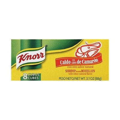 24x Knorr Caldo De Camaron Shrimp Bouillon Seasoning Bulk Pack Soup Stock 3.1oz