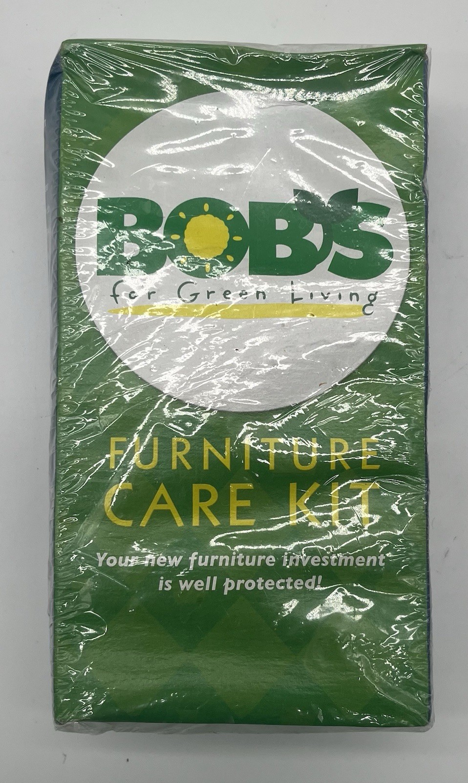 BOB'S For Green Living FURNITURE CARE KIT Fabric Rug Cleaner Wood Polish SEALED