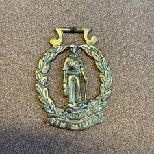Shire Horse Brass Vintage Antique Retro Equestrian Mine Miner