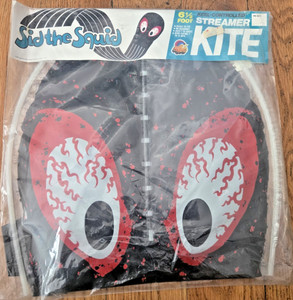 Vintage Kite Sid The Squid 1980s In Package