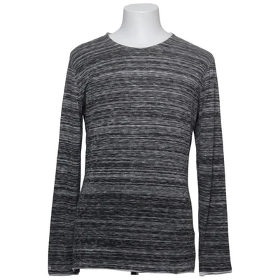 Key Largo, Strickpullover, Größe: M, Ls Vesuvio Ronund, Grau/Schwarz/Weiß #fGQ - Bild 1 von 4
