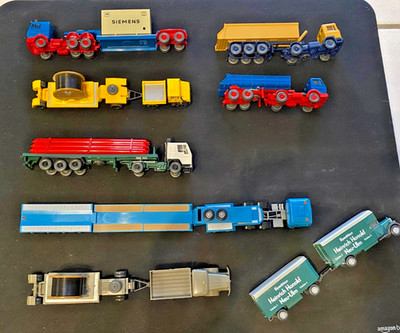Wiking |8x LKW|8 Speziatransporter| Raritäten | 1:87 | Aus Sammlerhand