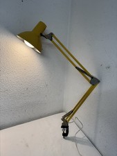 ARCHITEKTENLAMPE KLEMMLEUCHTE SCHREIBTISCH  VINTAGE 70er