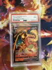 2022 POKEMON SWORD & SHIELD BRILLIANT STARS #017 CHARIZARD V PSA 9