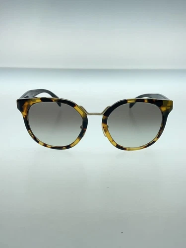Lunettes de soleil PRADA YLW GRY SPR17T motif écaille de tortue du Japon _267