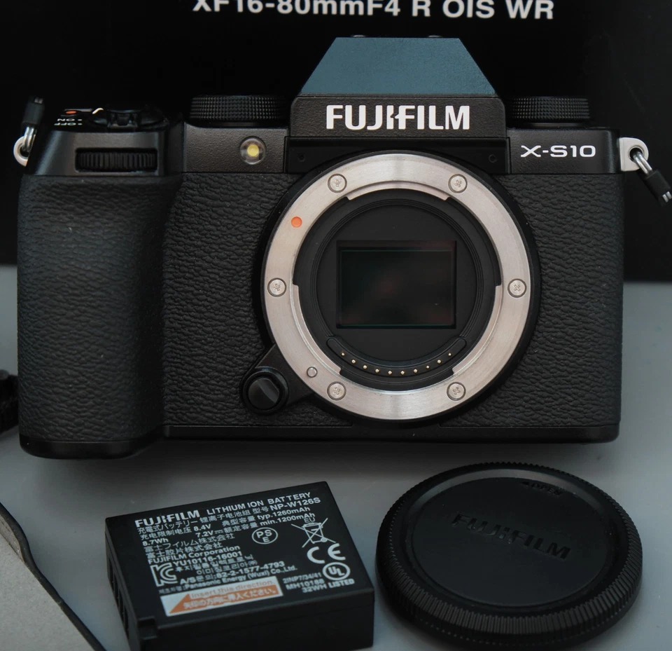 FUJIFILM X-S10 Spiegellose Digitalkamera 26,1 Mp - Body only 9550 shutter - Bild 4 von 4