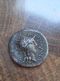 Denier romain argent cornelius sulla Et Manlius Torquatus