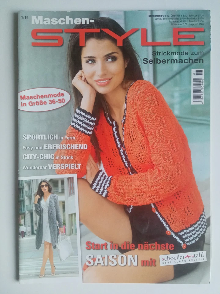 Maschen-STYLE - Strickmode zum Selbermachen - Nr. 1-2015 - Größe 36-50 - Bild 1 von 1