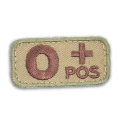 Mil-Spec Monkey Blood Type Patch