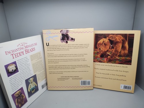 Making Traditional Teddy Bears. Lot of 3 books. Designs, Patterns etc. Bear Toys - Picture 7 of 7