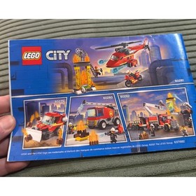 LEGO City Fire Station 60004 Building Instruction Manuals Set 1 2 3 4 5