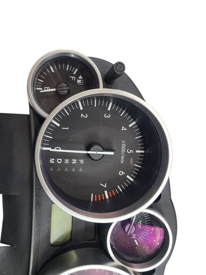 Velocímetro Cluster MPH bisel plateado compatible con 06-08 MAZDA MX-5 MIATA 604660 Foto 4 de 4