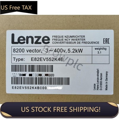 E82EV552K4B NEW LENZE E82EV552_4B Frequency Inverter 8200 Vector E82EV552-4B-