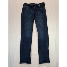 Kut from the Kloth Catherine Boyfriend Jeans Dark Wash Blue Size 4 Stretch Denim