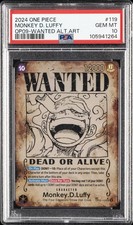 2024 ONE PIECE OP09-EMPERORS IN THE NEW WORLD #119 MONKEY D. LUFFY PSA 10