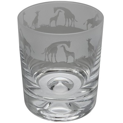 Animo Glas Giraffe Whiskyglas Gravur Tumbler Whiskey Gläser Geschenk Verpackt