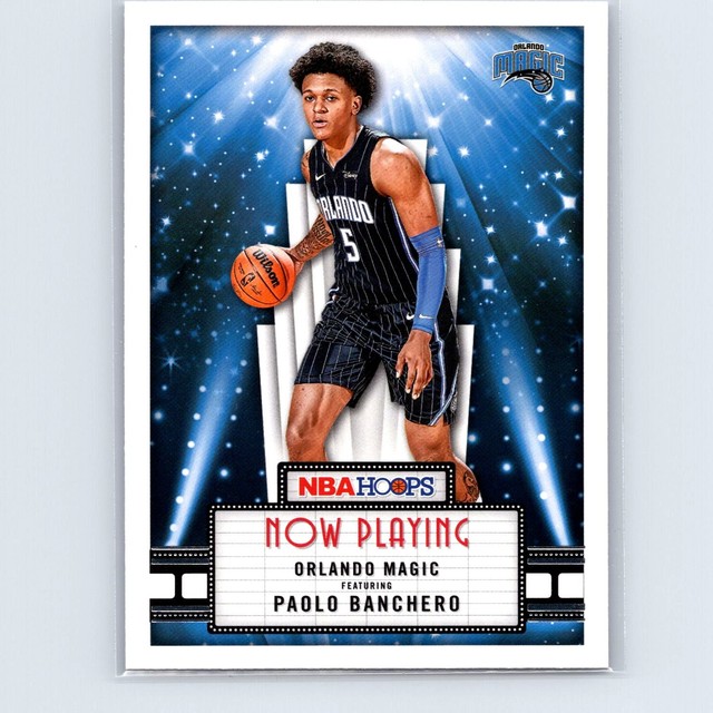 2022-23 Hoops Paolo Banchero #1 Now Playing Orlando Magic