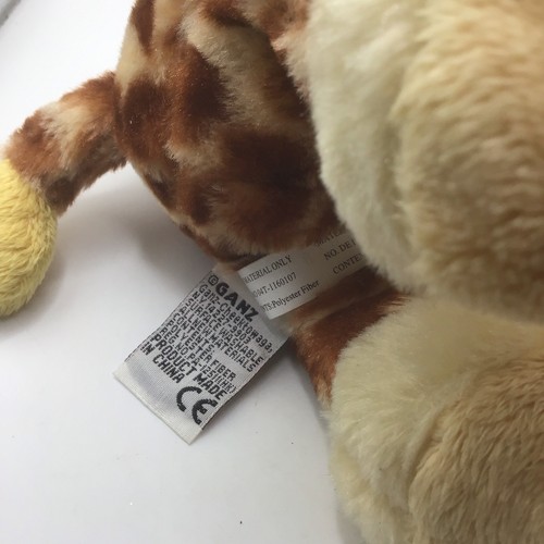 Webkinz Jr. Ganz Giraffe Plush Stuffed Animal NO CODE - Picture 8 of 8