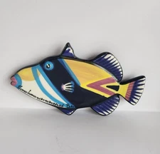 BEN MILLER, Maui, Hawaii, Pottery Fish Wall Decor