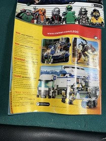 LEGO 5980 Space Police: Squidman's Pitstop INSTRUCTION MANUALS BOOKLETS ONLY 1-2