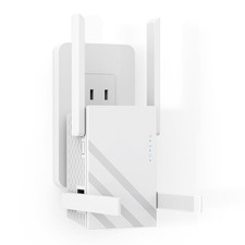 New 2025 1.2 Gbps WiFi Extender Signal Booster Up To 12880 Sq. Ft Dual Band 5 GH
