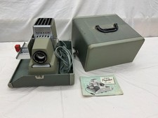 Vintage Argus 500 Slide Projector - working - 20 Magazines included