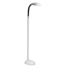 Natural Daylight Reading Lamp with Adjustable Gooseneck, 5 Feet, White