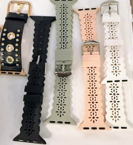 Set 6 Cinturini per Apple Watches, 40mm Small - Misura Polso Media - Tt - Foto 4 di 4