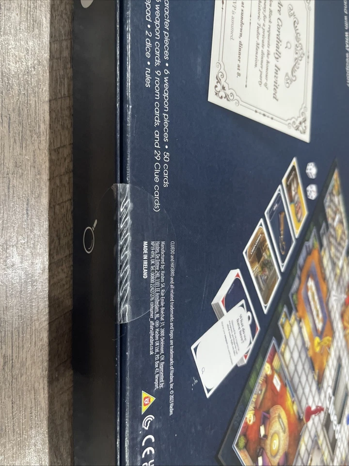 Cluedo The Classic Mystery Board Game 2024 Edition New - Image 3 of 4