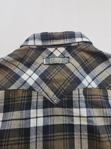 Legendary Whitetails Shirt Men's "Size L" Buck Camp Flannel Corduroy Trim Green - Picture 14 of 15