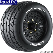 Louise RC LT3201SX Mt-Rocket Soft 1:10 Monster Truck Tires 12/14mm 0 & 1/2