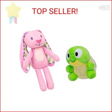 Bluey Friends 2-Pack Plush Stuffed Animals for Kids, Floppy and Turtleboy TV Sho