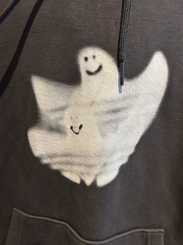 Adidas Shmoo Logo Hoodie Carbon Core White - Picture 2 of 5