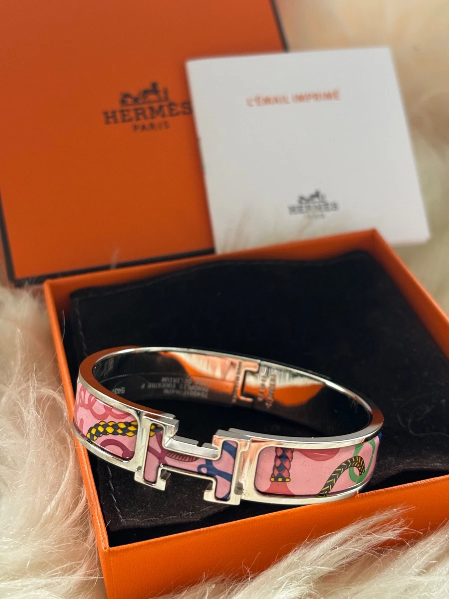 HERMÈS Pink Cuff Fashion Bracelets for sale | eBay display picture 3