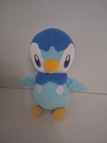 Pokemon Select 8" Corduroy Piplup Plush Jazwares Penguin THK24 - Picture 1 of 6