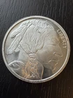 Rare 1 oz Silver Round – Indian Head Buffalo Design – .999 Fine Silver