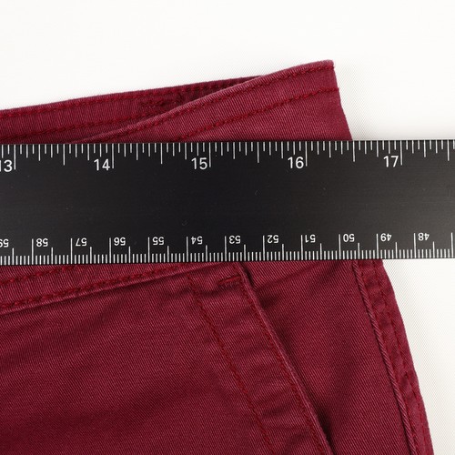 NEU Gap Damen 12 Girlfriend khaki Stretch hohe Leibhöhe Hose Hose Pflaume - Bild 3 von 13