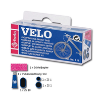 Fahrrad Pannenset Flickzeug Set Mtb Trekking Rad Citybike Reifenreparatur 7 Tlg.