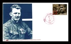 US COVER ALVIN C YORK DISTINGUISHED SOLDIERS FDC HAND CANCEL GG CACHET